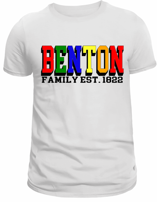 Benton Family Shirts - White